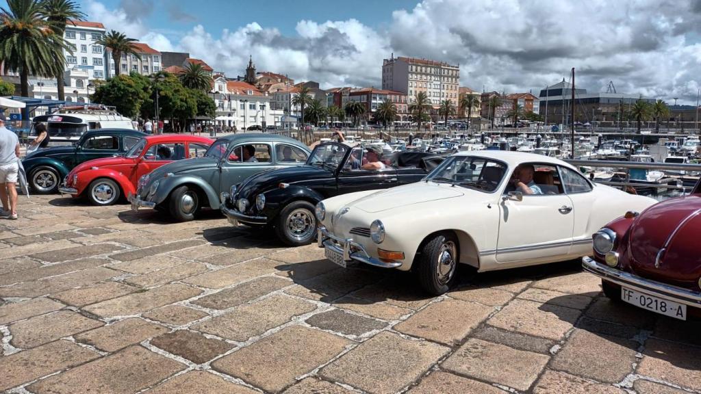 Algunos Escarabajos en el puerto de Ferrol