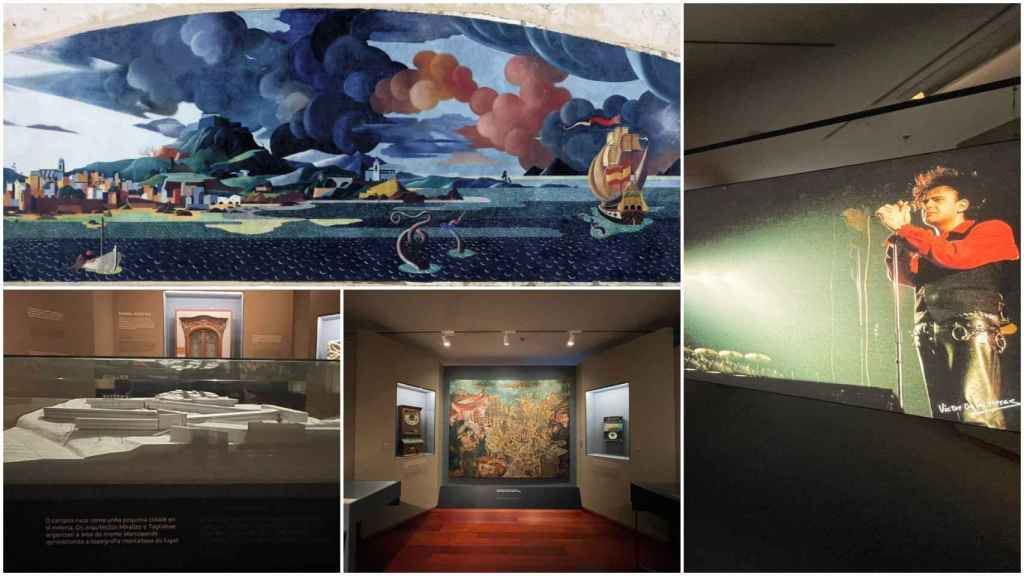 Imágenes de la exposición ‘Vigo no tempo’.