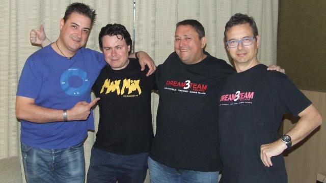 Quique Tejada, David Cuevas, José María Castells y Toni Peret