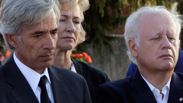 Juan Echanove junto a Imanol Arias en un capítulo de Cuéntame.