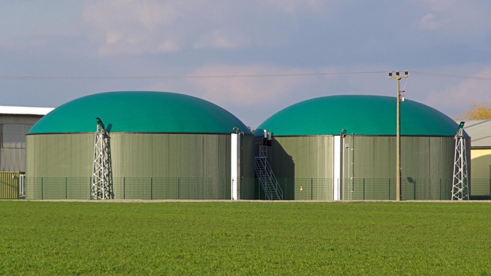 Imagen de una planta de biometano