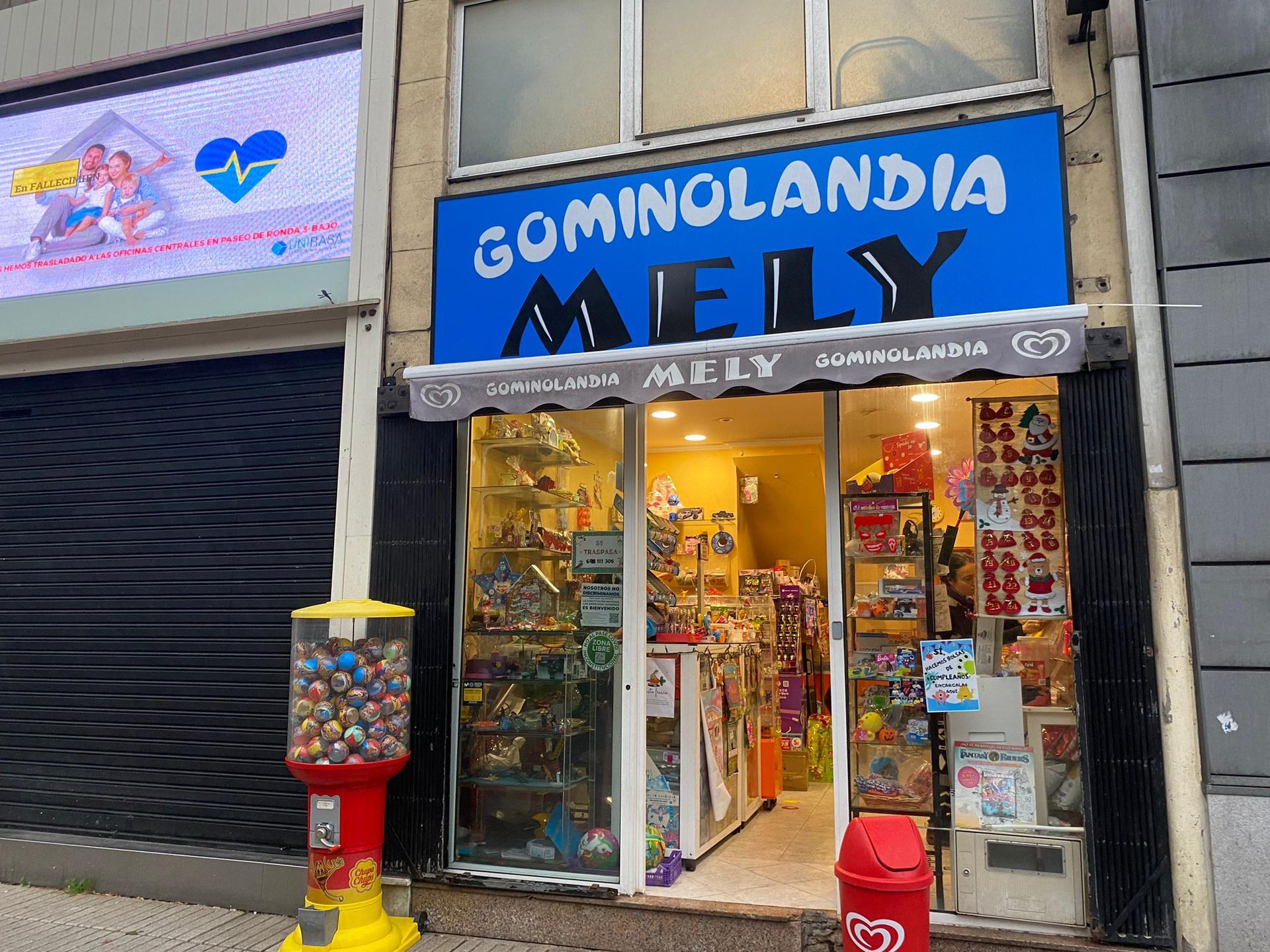 Gominolandia Mely, en la Plaza de Vigo de A Coruña