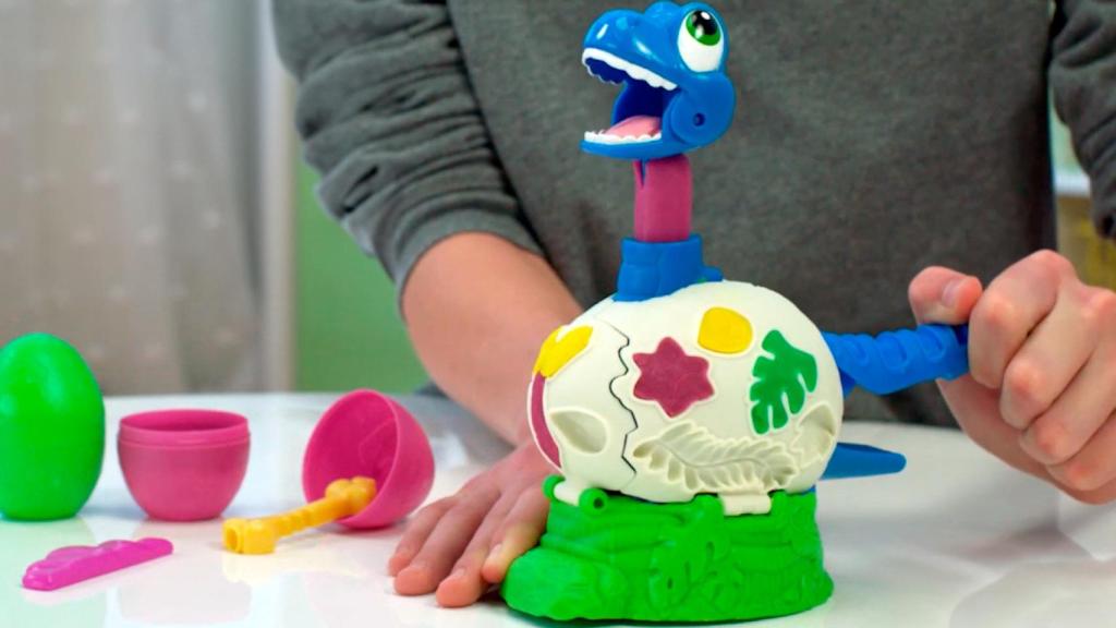 Dinosaurio de plastilina de Play-Doh: el regalo perfecto para niños ¡por menos de 20€ en Miravia!