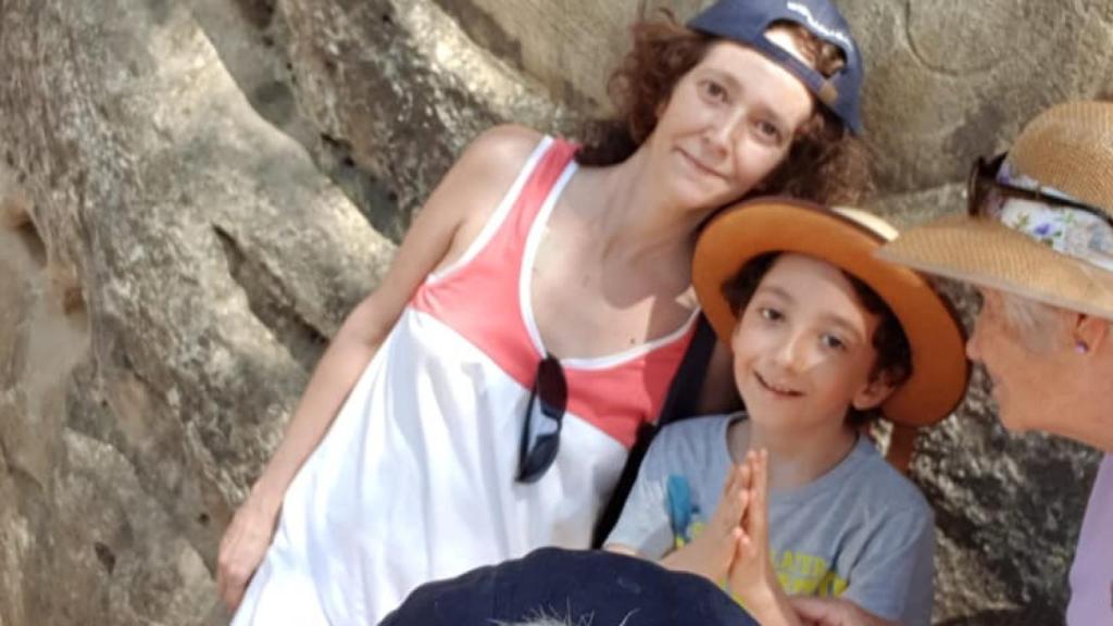 Idoya Gil Y su hijo Alejandro Castilla.