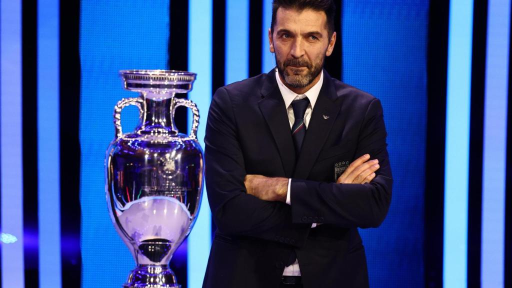 Buffon, muy presente en la gala.