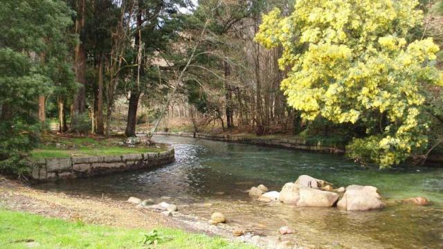 Playa fluvial de San Xoán.