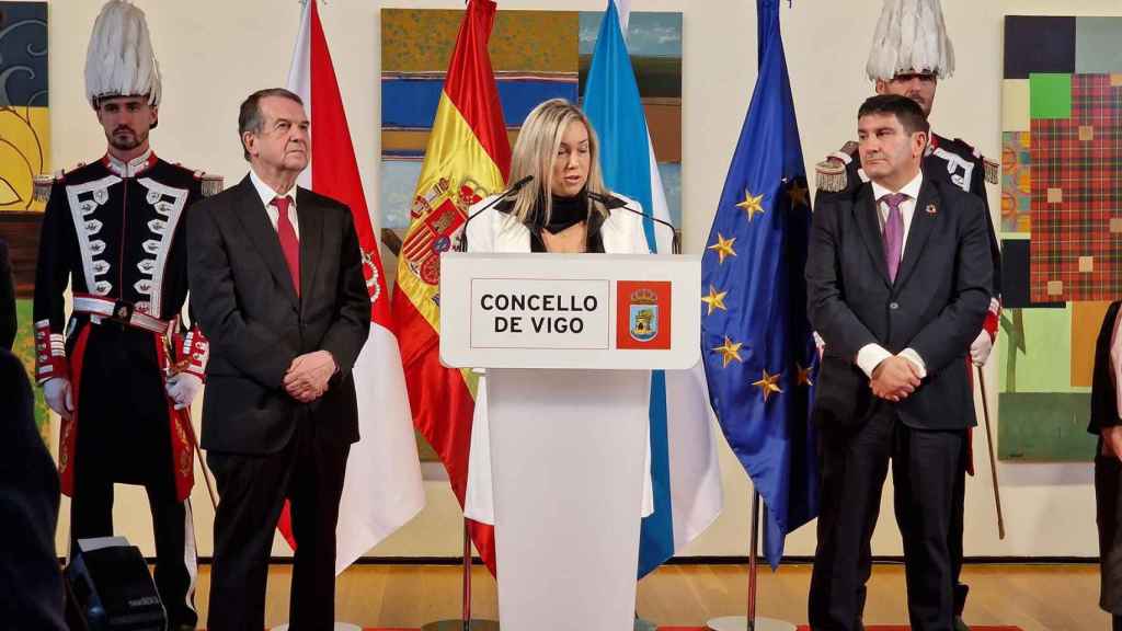 Imagen del acto del día de la Constitución.