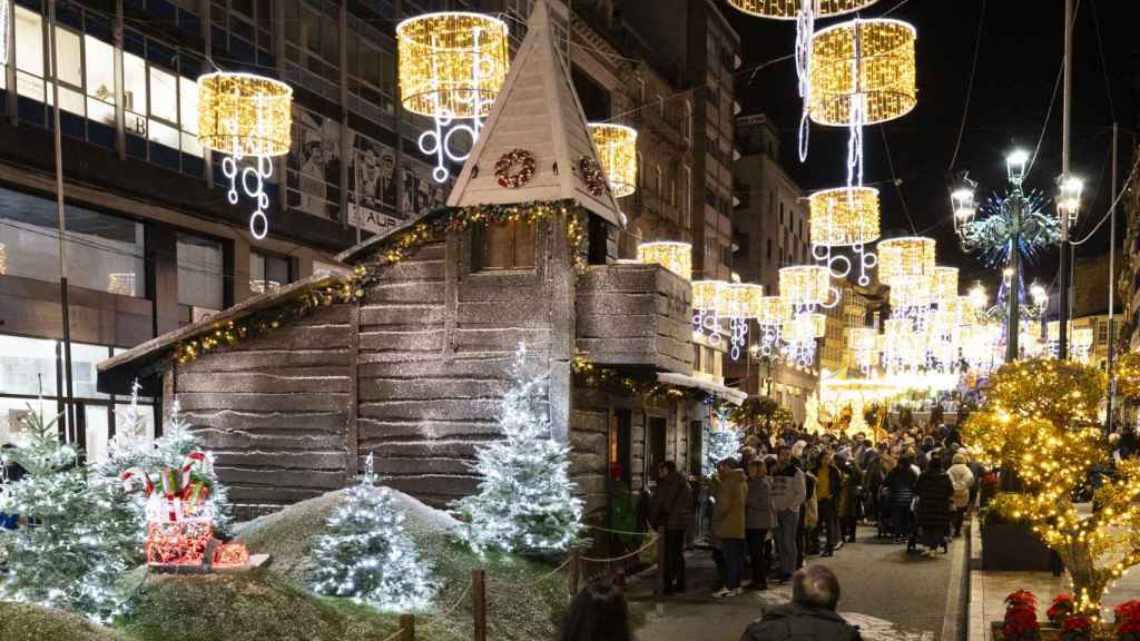 Casa de Papá Noel en Vigo.
