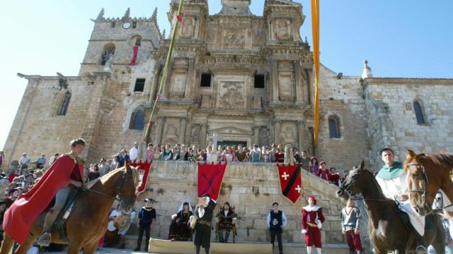 La Iglesia de Santa María, en Gumiel de Izán, Burgos