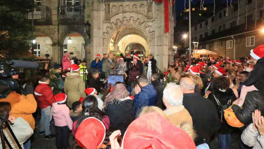 La Navidad ya reluce en O Porriño