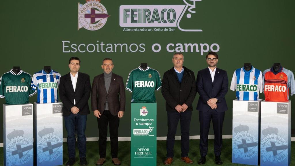 Redición limitada de la camiseta del Súper Dépor