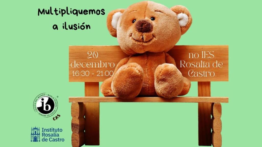 Mercado solidario en el IES Rosalía de Castro.