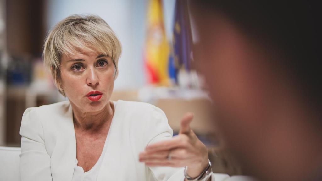 Carme Artigas, durante una entrevista con DISRUPTORES - EL ESPAÑOL.