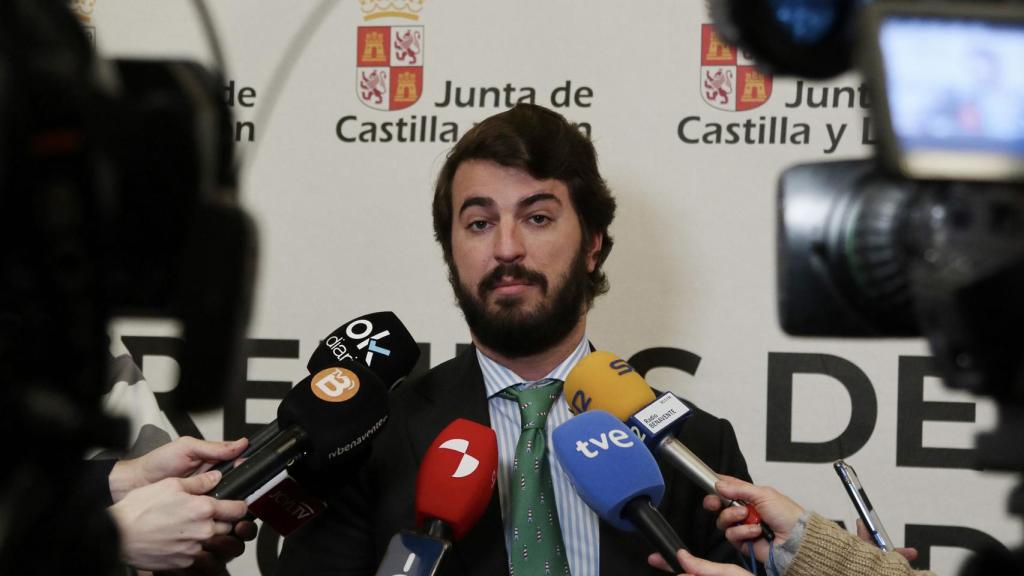 El vicepresidente de la Junta de Castilla y León, Juan García-Gallardo, en una imagen de archivo.