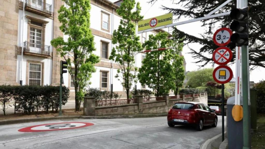 Túnel de María Pita de A Coruña.