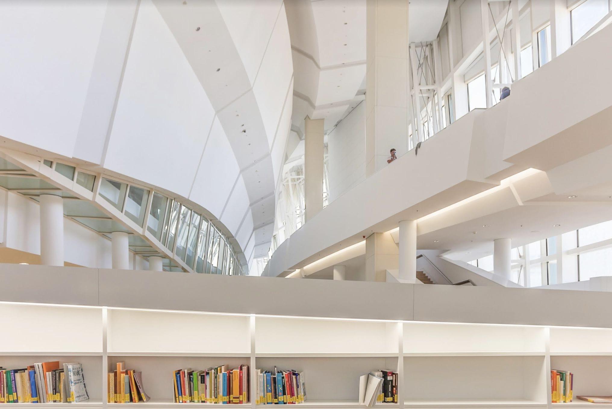 Biblioteca de Galicia, en la Ciudad de la Cultura.