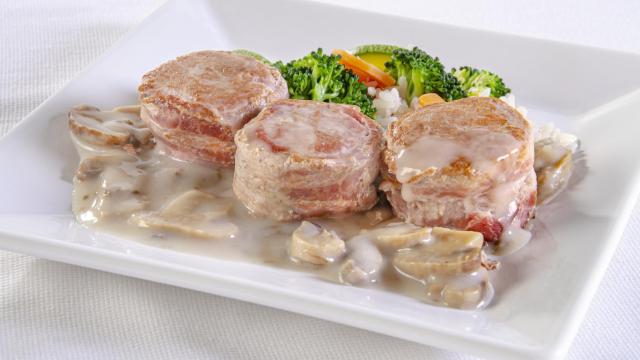 Solomillo de cerdo al champán, una receta de fiesta sin hacer mucho gasto