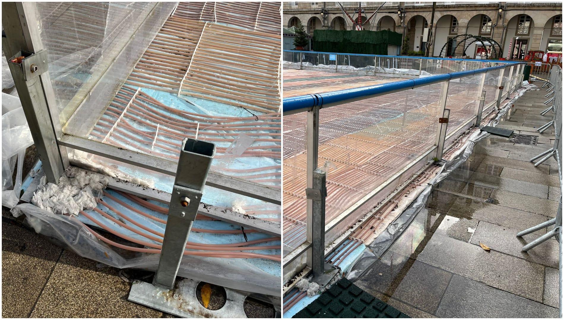 Estado de la pista este miércoles (foto: Quincemil)