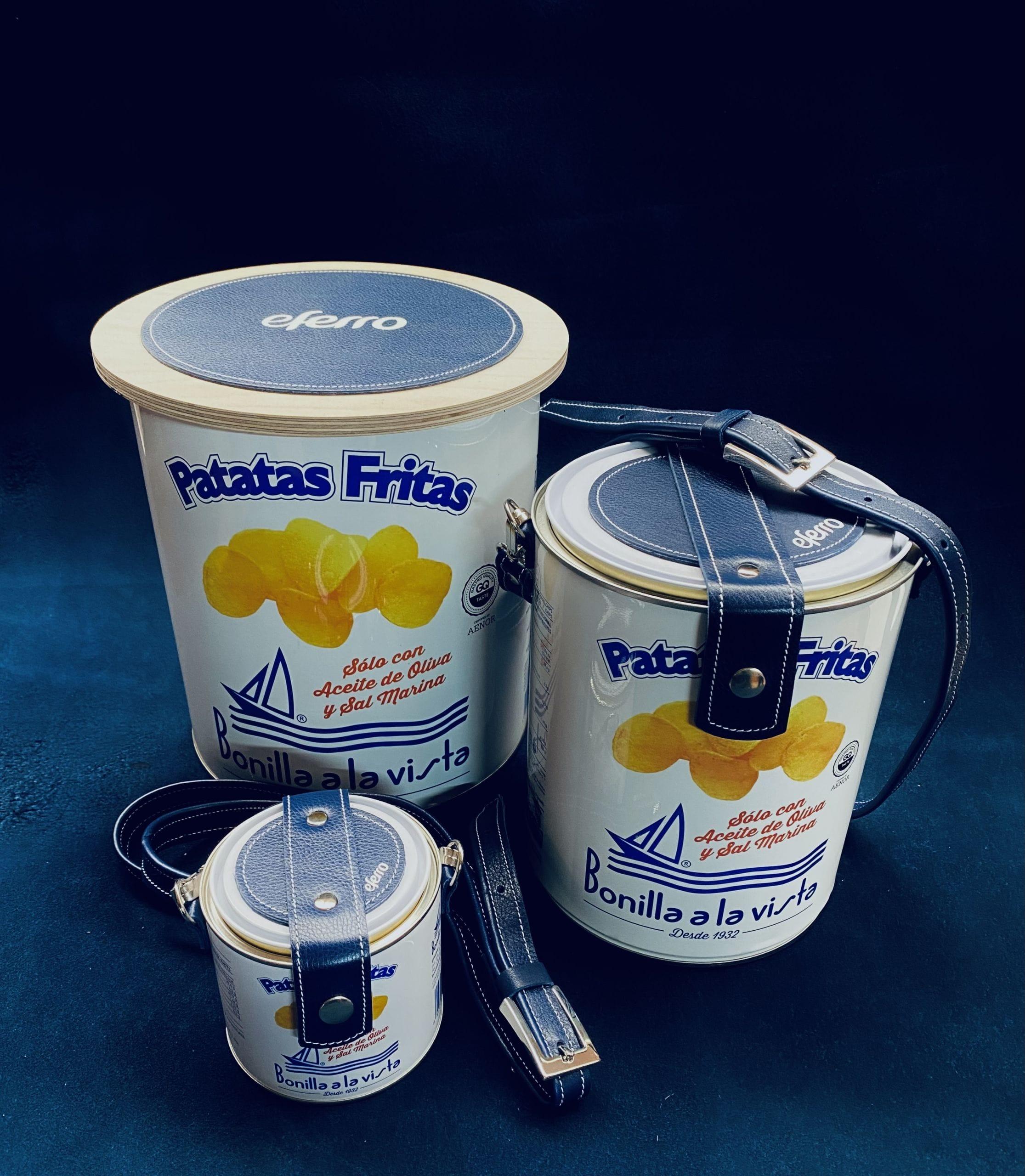 Bolsos y taburete de Bonilla a la Vista por Elena Ferro (Foto: Bonilla a la Vista)