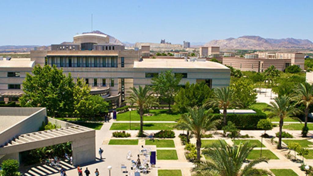 La Universidad de Alicante en imagen de archivo.