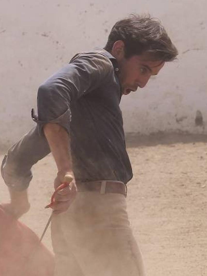 Juan Ortega toreando en una fotografía tomada en noviembre de 2017.