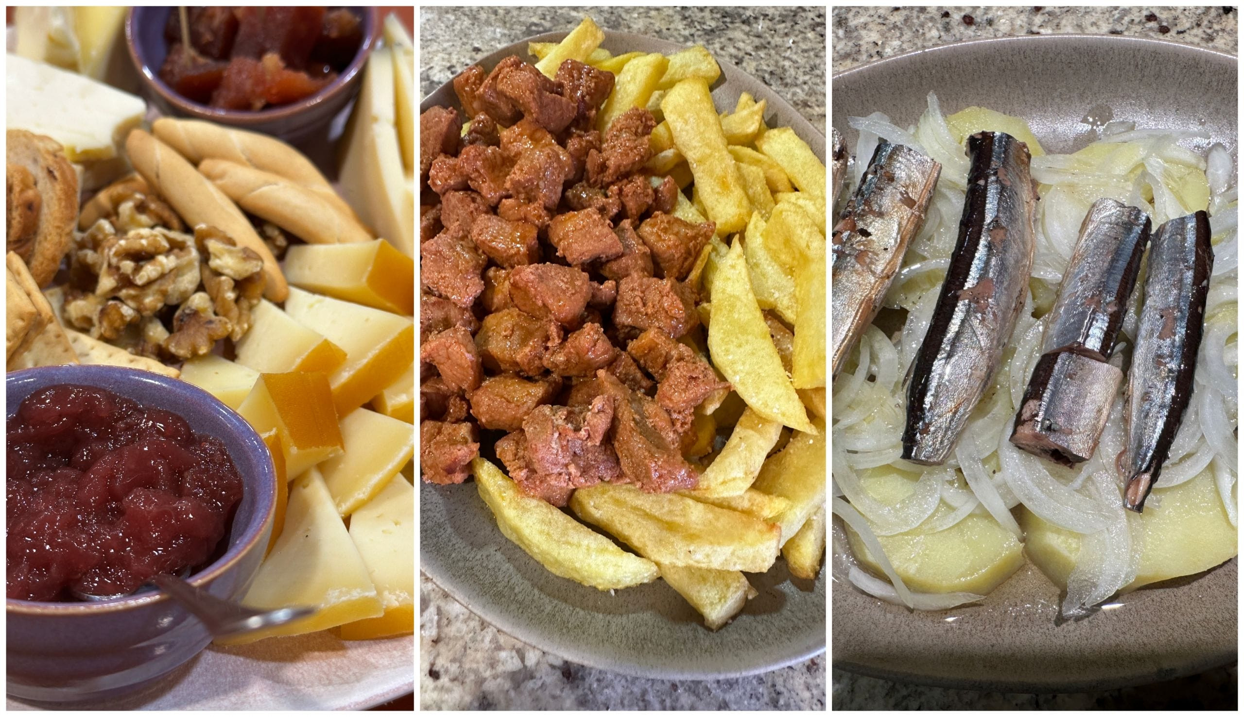 Diferentes elaboraciones en La Alameda. Foto: Cedida