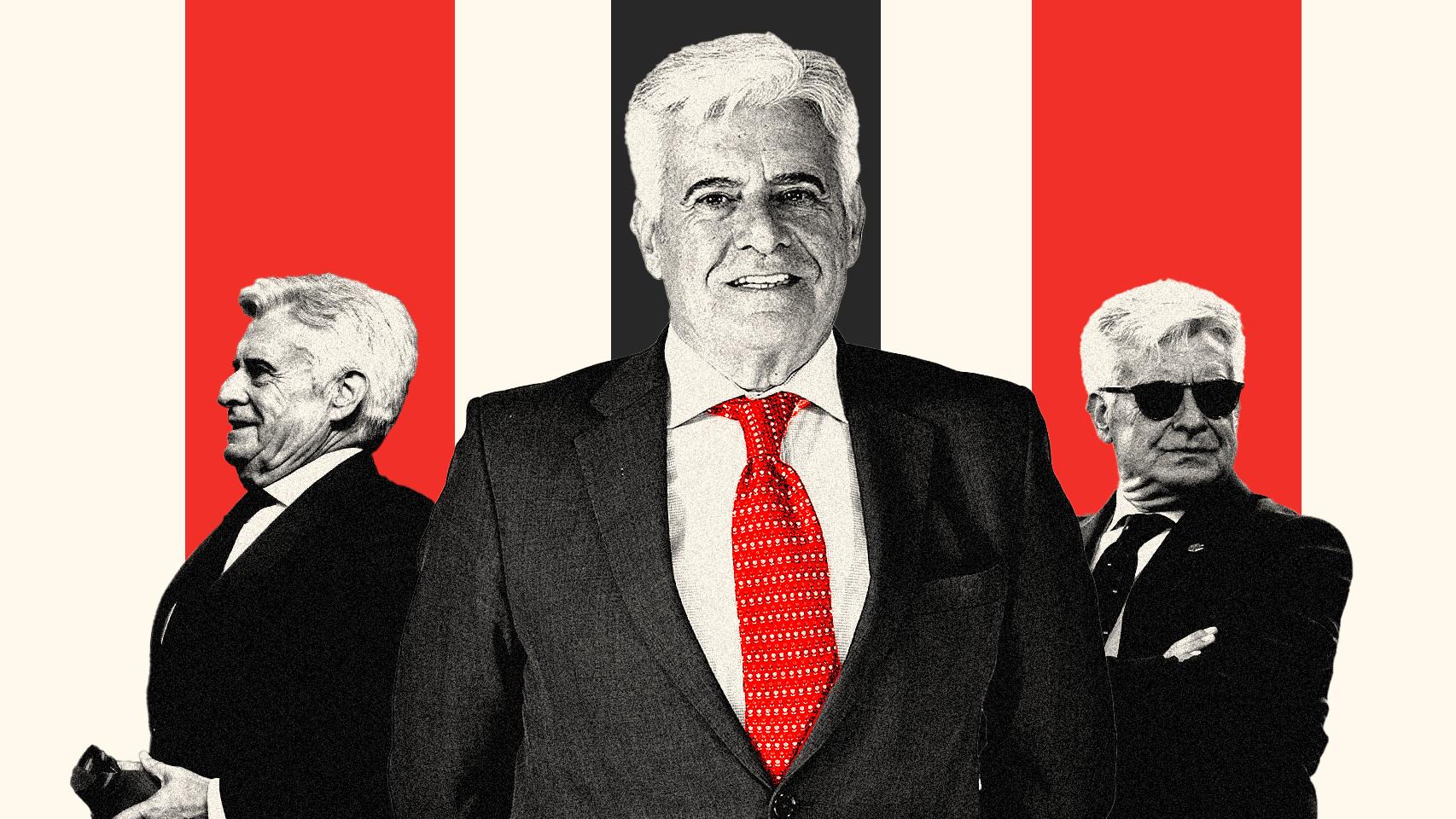 Pedro Rocha, en un fotomontaje