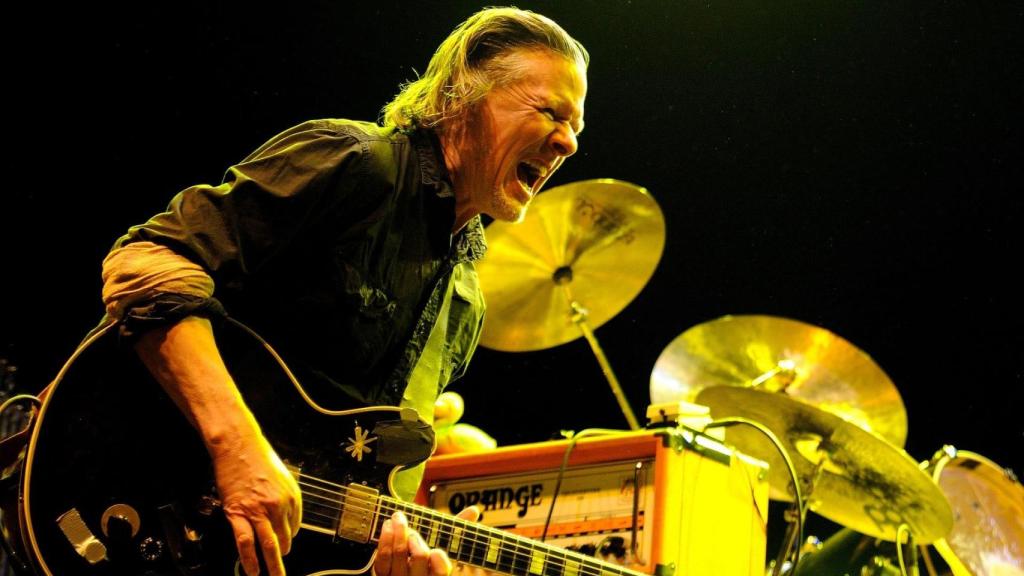 Swans, durante un concierto.