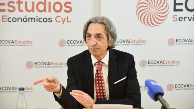 El director de ECOVAEstudios, Juan Carlos De Margarida, durante la presentación del estudio