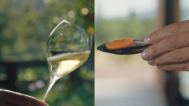 Cava y mejillones, ejemplos de calidad de la gastronomía española