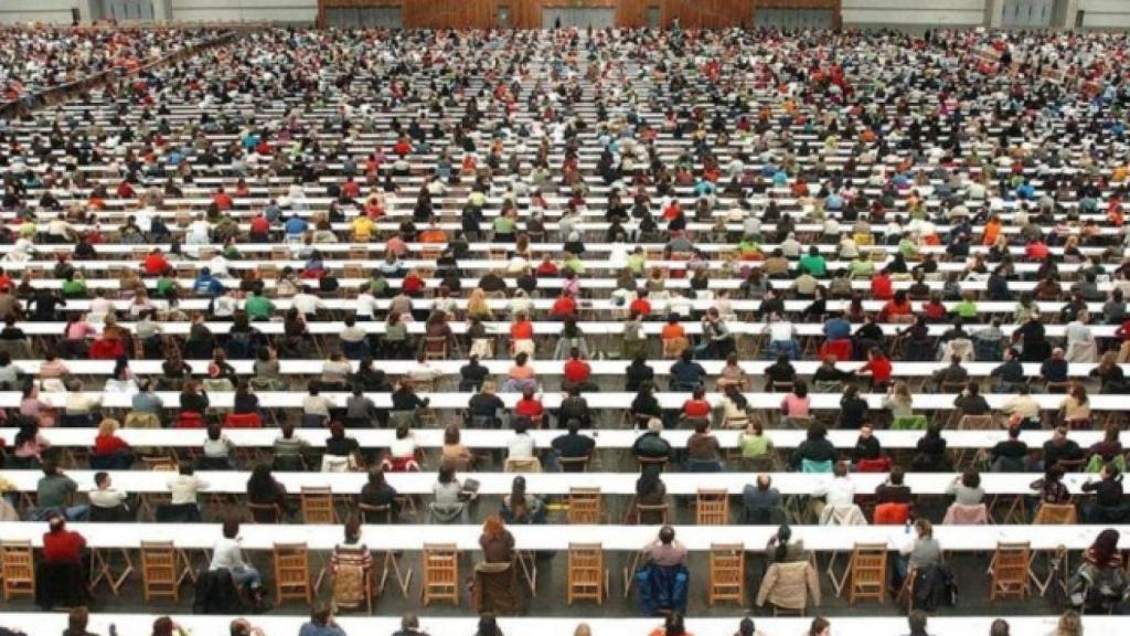 Imagen de archivo de unas oposiciones.