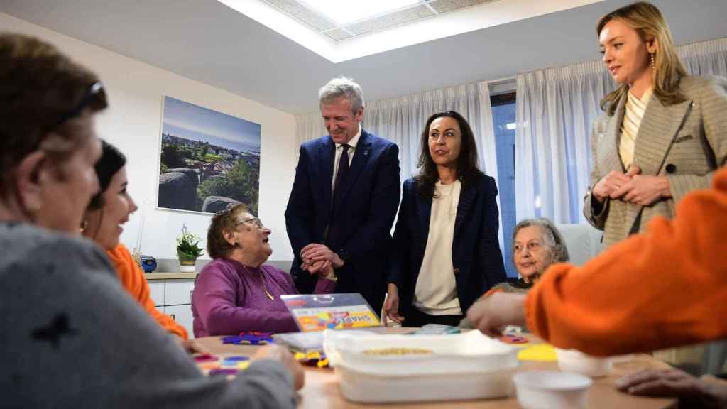 Alfonso Rueda y María Ramallo visitan las nuevas instalaciones.