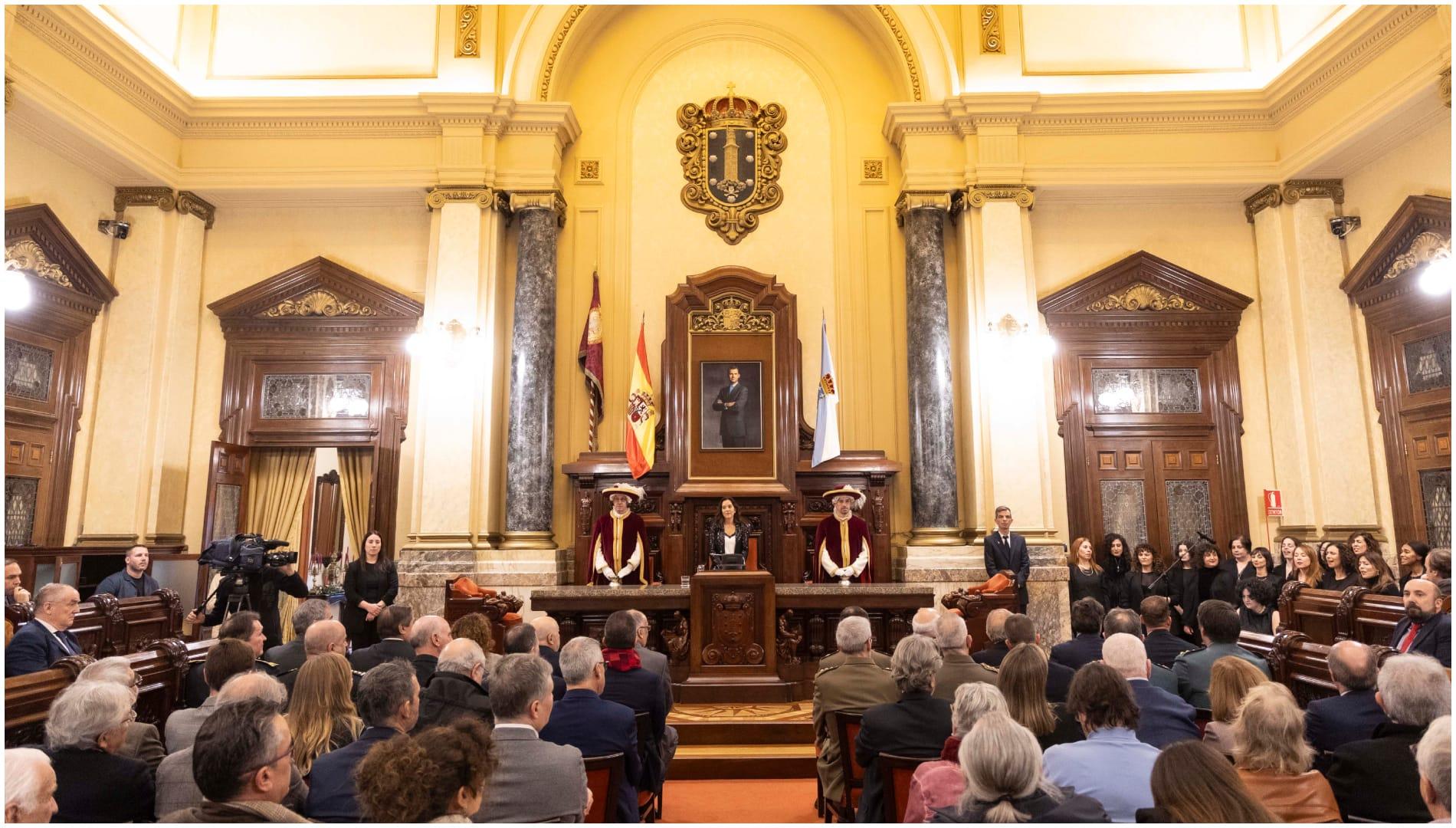 Recepción de Navidad (Concello de A Coruña)