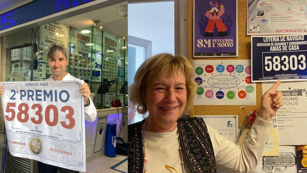 Lotería Navidad 2023: El segundo premio, 58303, cae en A Coruña, Ferrol, Lugo y Pontevedra
