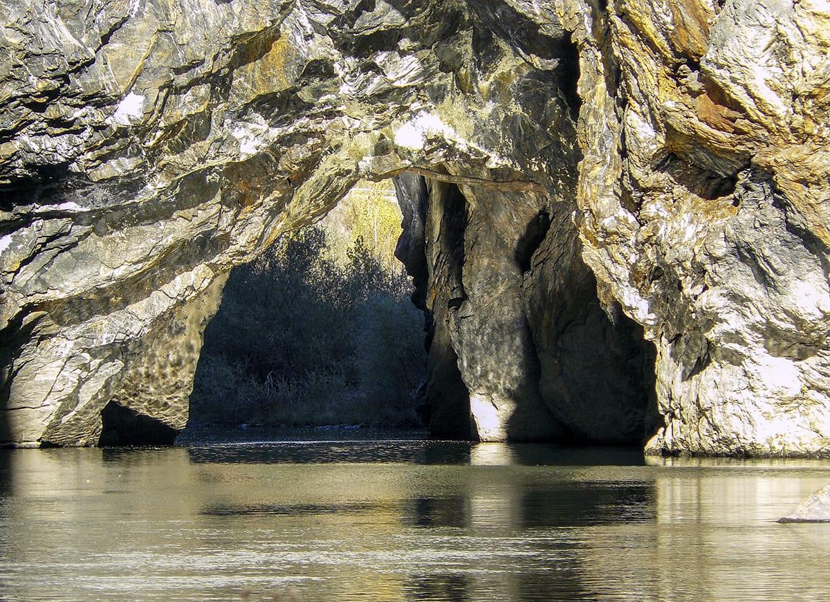 Vista en detalle del túnel de Montefurado. Foto: Concello de Quiroga