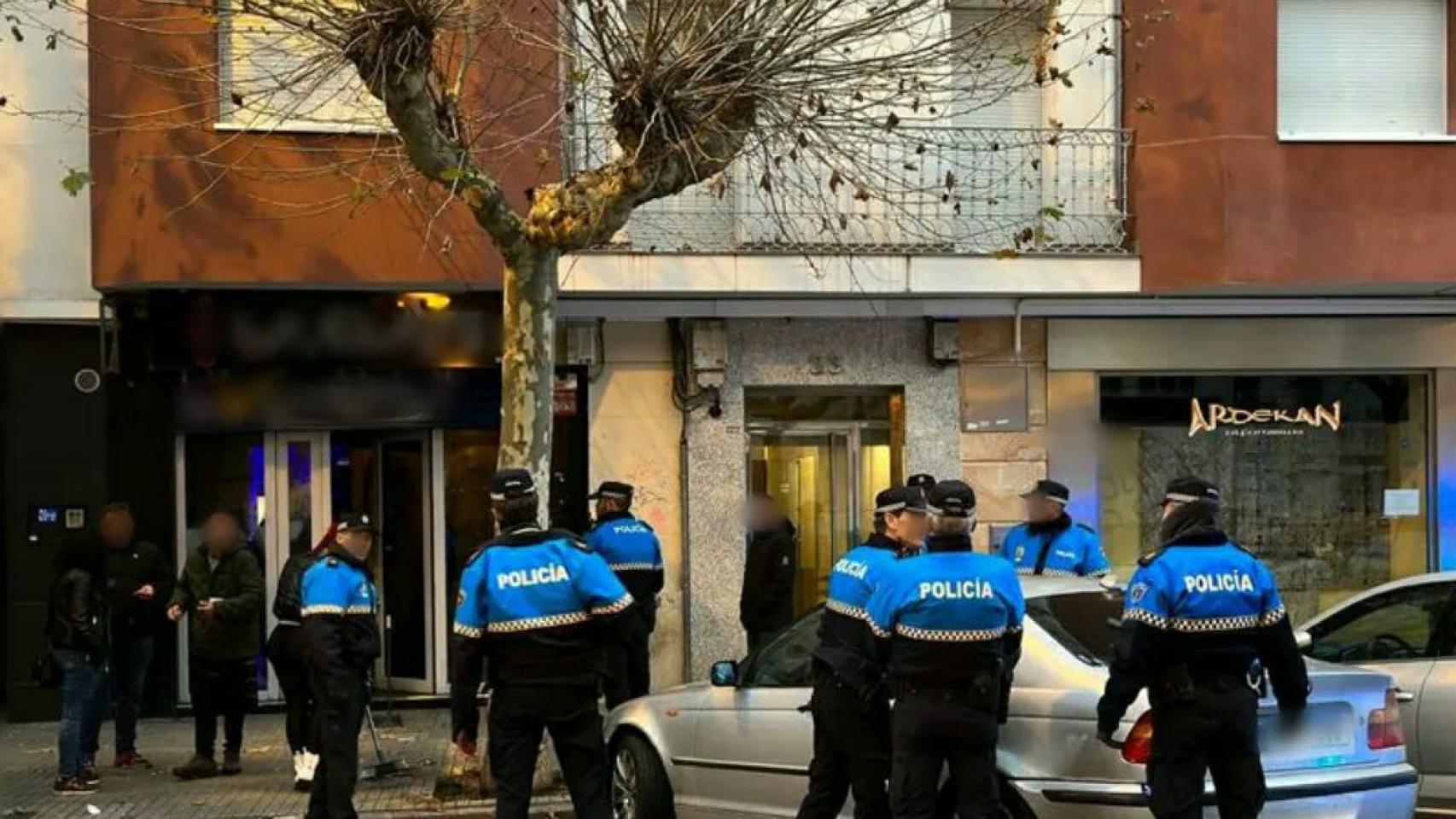 La Policía Local de Burgos en imagen de archivo