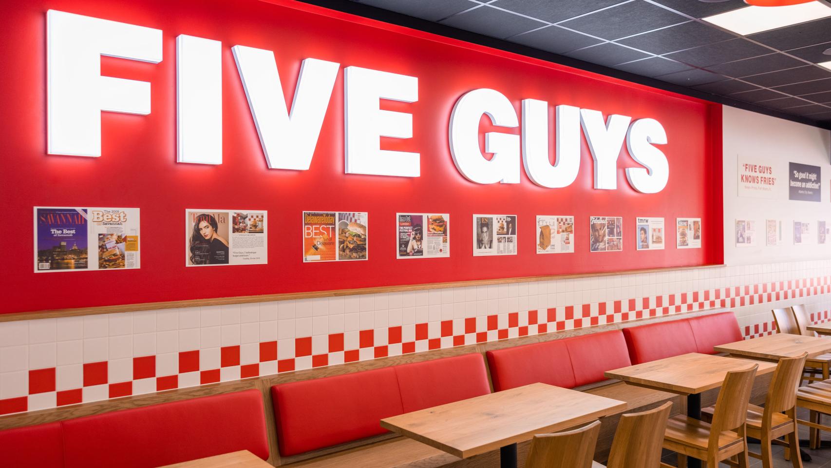 Five Guys abrirá un local en Puerto Banús en 2024.