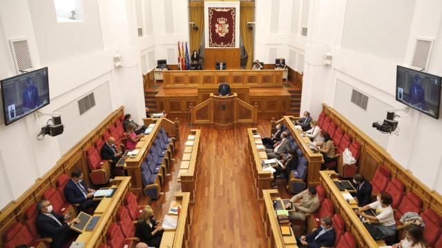 Cortes de Castilla-La Mancha, en una imagen de archivo