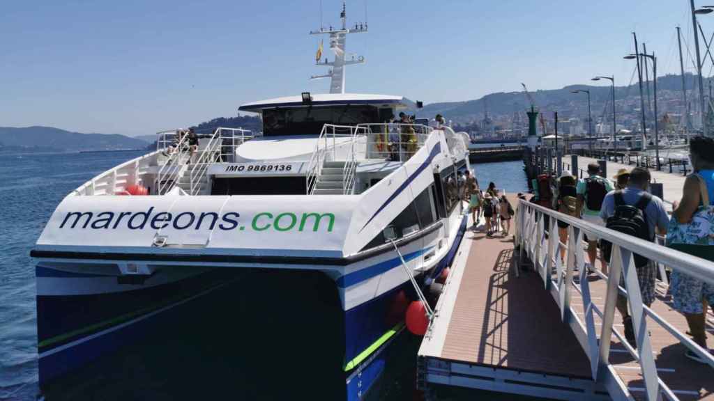 La Xunta mantendrá el descuento del 50% en el transporte de la Ría de Vigo en 2024