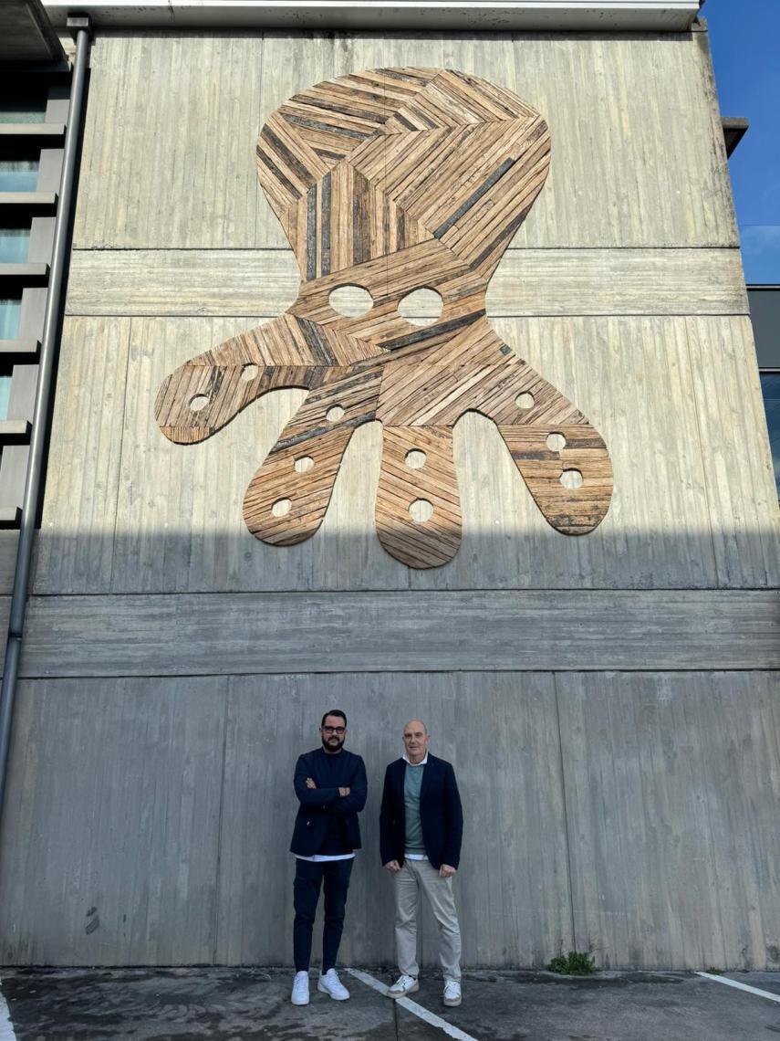 Jorge Chacón y su padre, José Antonio Chacón.