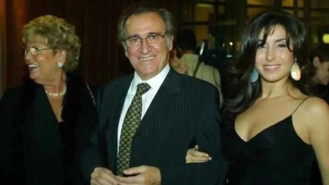 Manolo Escobar junto a su mujer Anita Marx y su hija Vanessa en una imagen de archivo.