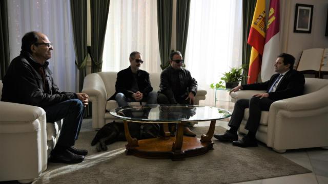 Valverde escenifica el apoyo de la Diputación de Ciudad Real a la ONCE