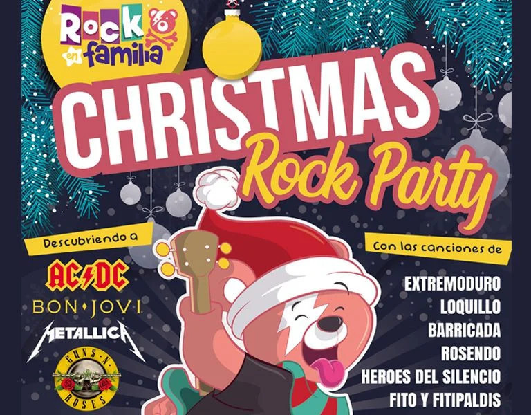 Cartel promocional del evento familiar.