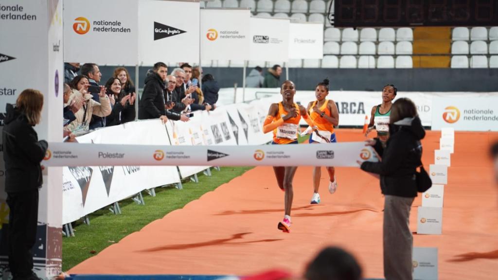 Ababel Yeshaneh, ganadora de la Nationale-Nederlanden San Silvestre femenina 2023