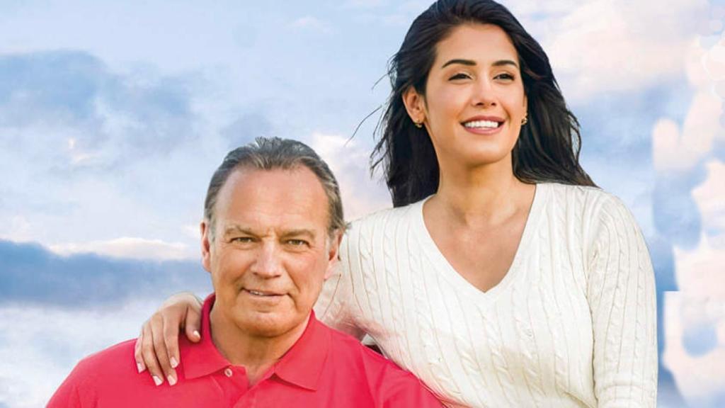 Bertín Osborne y Gabriela Guillén.