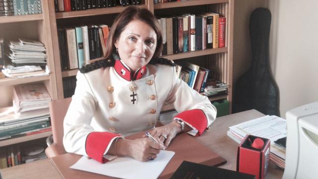 Cruz Celdrán, la Gran Priora de los Templarios de España: