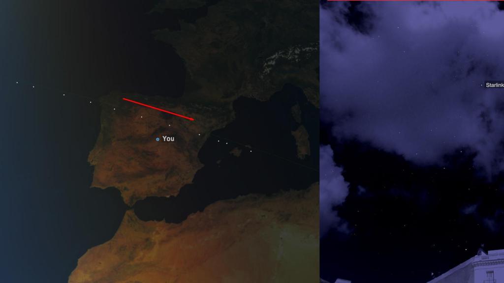 Captura de 'See a satellite Tonight'