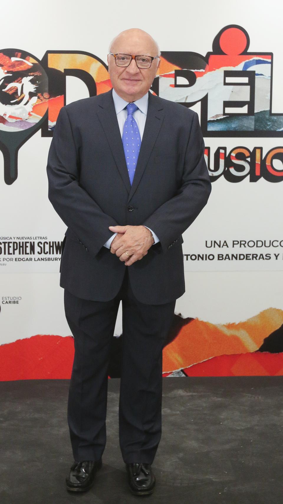 Raúl Sender en su última aparición pública, en Málaga, en el año 2022.