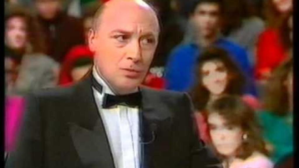 Raúl Sénder, en el 'Un, dos, tres'.