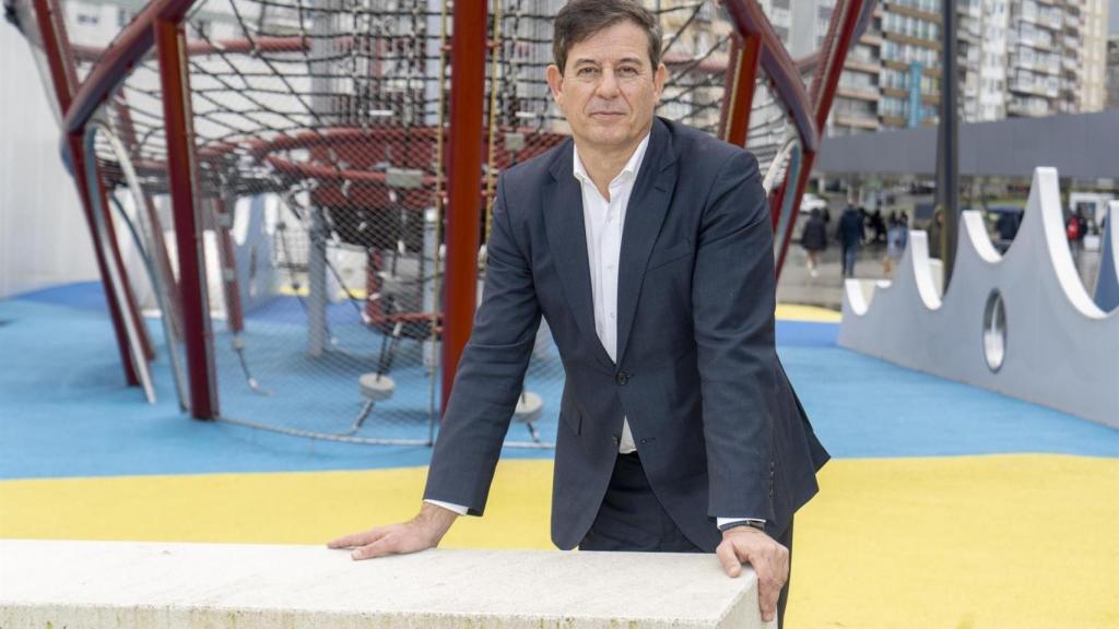 El candidato del PSdeG a la Presidencia de la Xunta, José Ramón Gómez Besteiro